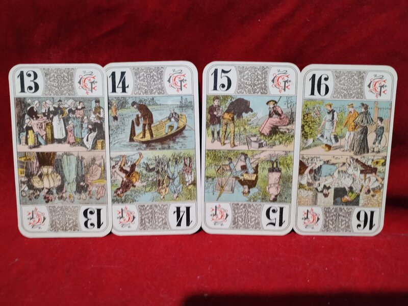 Carti de tarot Nouveau B. P. Grimaud, anii 1950-1970