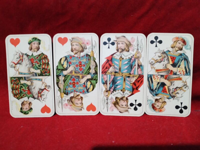 Carti de tarot Nouveau B. P. Grimaud, anii 1950-1970