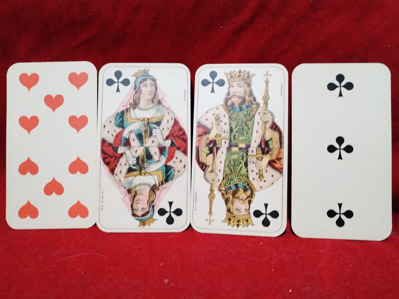 Carti de tarot Nouveau B. P. Grimaud, anii 1950-1970